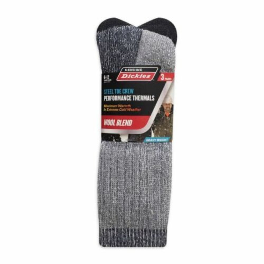 Genuine Dickies Crew Performance Thermal Wool Blend Men's Socks - NEW in Package